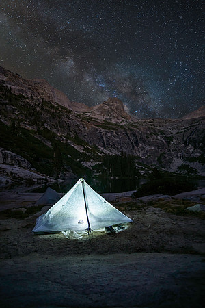 LaTrenda Tent with Milky Way