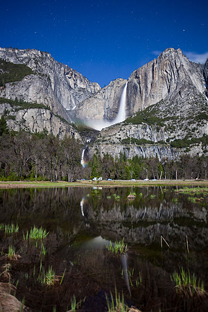 Yosemite Falls Moonbow