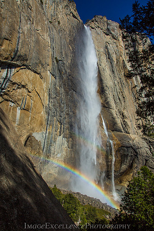 Yosemite Falls Rainbow