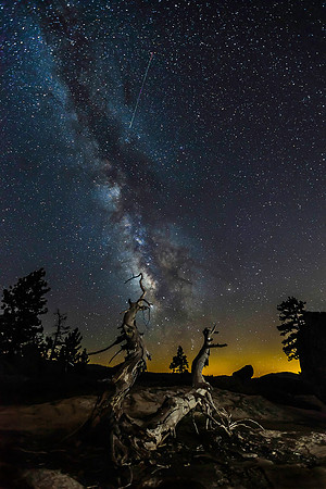 IMG_9148 Loon Lake Milky Way and meteor